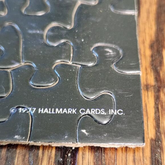 Black Cat Springbok Puzzle 50 Piece Midnight 70s Halloween Spell - Picture 6 of 13